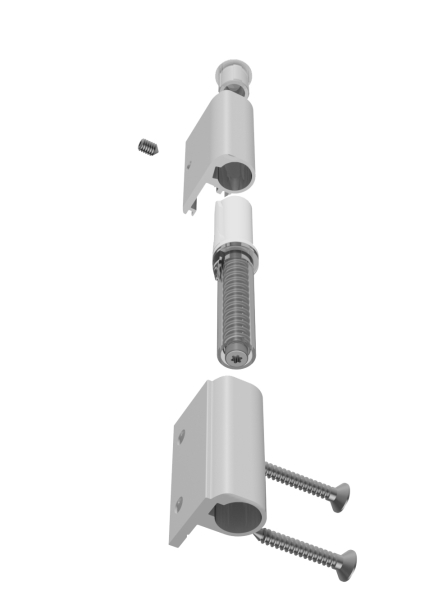 Charnière en aluminium - WINDHAGER